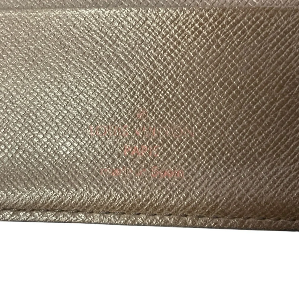 💼 Louis Vuitton Damier Ebene Canvas Bifold Wallet |‎ Made in Spain